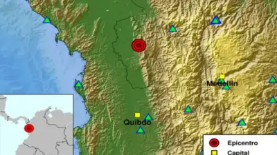 Colombia registra más de 10 sismos en un día, con epicentros en múltiples regiones