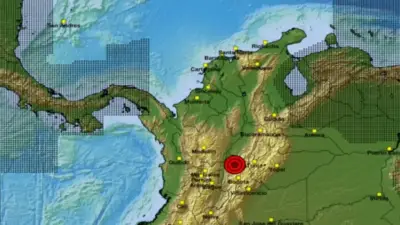 Colombia registra más de 20 sismos en un solo día, con epicentros en múltiples regiones