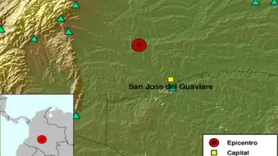 Colombia registra nueve sismos en un solo día: reporte del Servicio Geológico