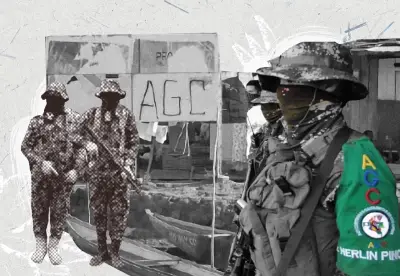 Combates entre Clan del Golfo y ELN confinan comunidades en Antioquia