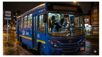 Conductor de SITP apuñalado en Bogotá al intentar frustrar robo en su bus