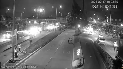 Conductores de Soacha bloquean Autopista Sur por ola de amenazas y extorsiones