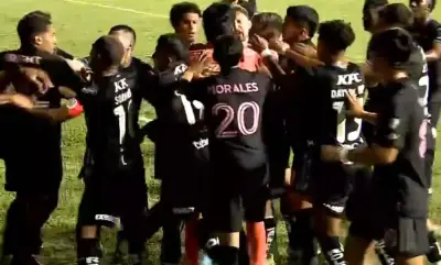 Confusión total en partido de Inter Miami por uniformes idénticos de color negro