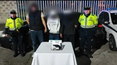 Cuatro integrantes de banda de hurto de vehículos capturados en Tunjuelito tras enfrentamiento