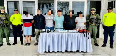 Desarticulan red 'Los Costeros' en Atlántico: siete capturados por narcotráfico y seis homicidios
