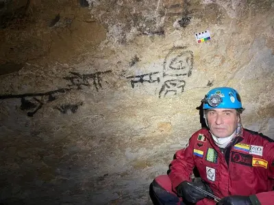 Descubren en Santander la primera cueva con arte rupestre documentada en Colombia