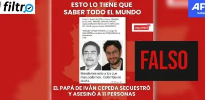 Desmienten falsa acusación: padre de Iván Cepeda no secuestró diputados del Valle