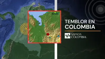 Dos sismos superficiales sacuden Colombia: uno en Antioquia y otro en el Pacífico