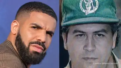 Drake genera polémica en Colombia por comprar gorra que habría sido de Pablo Escobar