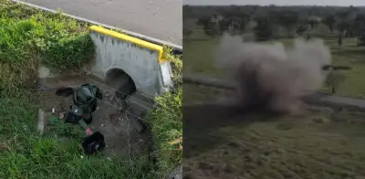 Ejército neutraliza artefacto explosivo del ELN en carretera de Arauca