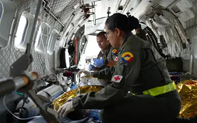 Emboscada en Guaviare deja soldado muerto y nueve heridos evacuados a Bogotá