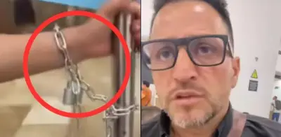 Empresarios encadenados en Bancolombia de Villavicencio exigen devolución de $600 millones sustraídos