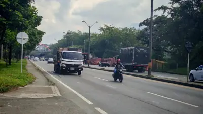 EPM inicia cierre de un año en carril de la Avenida Regional en Bello por obras