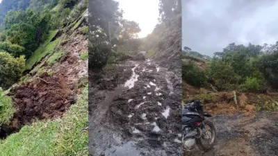 Frente frío causa más de 220 emergencias en carreteras colombianas según Invías