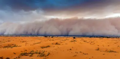 Frente frío y polvo del Sahara convergen en el Caribe colombiano: efectos combinados