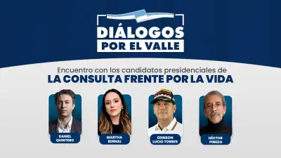 Frente por la Vida se reúne en El País para Diálogos por el Valle con candidatos presidenciales
