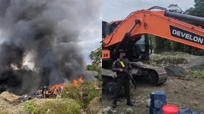 Golpe a minería ilegal en Chocó: destruyen 32 entables y capturan 9 personas en operación militar