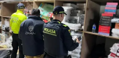Golpe al contrabando tecnológico en Bogotá: incautan más de 6.000 millones en mercancía