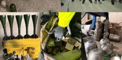 Hallan arsenal explosivo en Bogotá destinado a atentados electorales; capturan a dos sospechosos