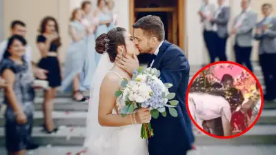 Hombre irrumpió en boda de su amante y le disparó en plena ceremonia; testigos captaron todo