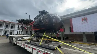 Incautan helicóptero usado para narcotráfico en Cundinamarca, ya decomisado en 1992