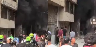 Incendio de gran magnitud consume vivienda de cuatro pisos en Kennedy, Bogotá