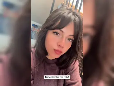 Influencer Aida Cortés denuncia robo millonario en cuenta de Bancolombia sin rastro de movimientos