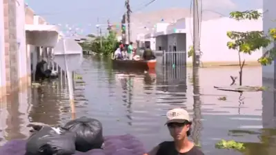 Inundaciones en Córdoba: Barrio Vallejo sumergido, familias luchan por sus pertenencias