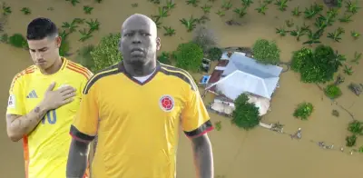 James Rodríguez y Faustino Asprilla se solidarizan con damnificados por inundaciones en Córdoba