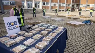 Jefa colombiana de narcos en España: un millón de euros en bolsas de supermercado