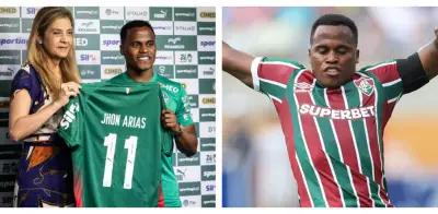 Jhon Arias es presentado en Palmeiras y explica su decisión tras promesa incumplida con Fluminense