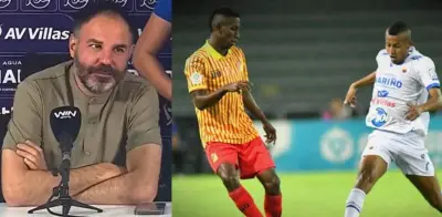 Jonathan Risueño, técnico del Pasto, acusado de escupir a hincha del Pereira