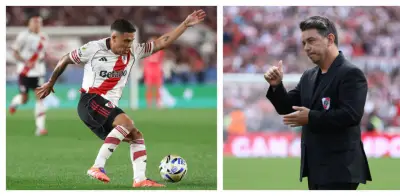 Juanfer Quintero se lesiona en River Plate y preocupa a la Selección Colombia