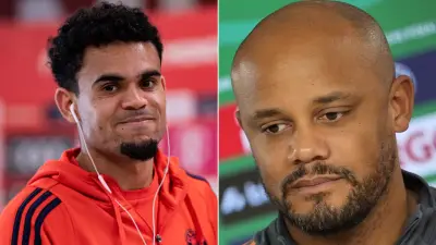 Kompany revela su preocupación por el desgaste físico de Luis Díaz en el Bayern Múnich
