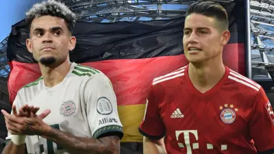 Luis Díaz supera a James Rodríguez en Alemania con estadística clave en el Bayern