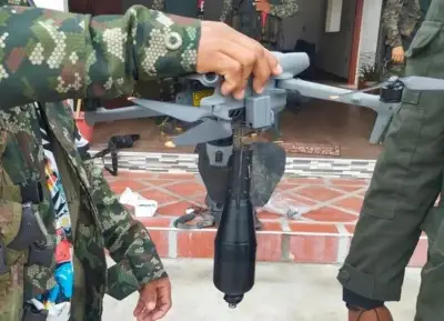 Madre y dos hijos mueren por ataque con dron explosivo en Segovia, Antioquia