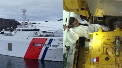 Mantenimiento en la Antártida: así preservan el ARC Simón Bolívar en condiciones extremas