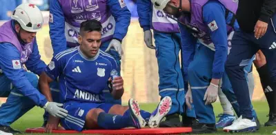 Millonarios confirma lesión muscular leve de Radamel Falcao García en isquiotibiales