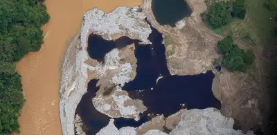 Minería ilegal arrasa el río Saldaña en el sur de Tolima: fiebre del oro y crisis ambiental