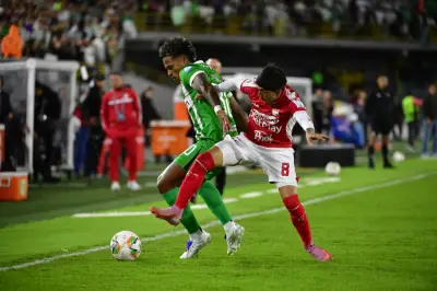 Nacional remonta y vence 2-1 a Santa Fe en polémico clásico de la Liga BetPlay