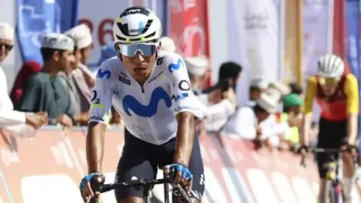 Nairo Quintana brilla en el Tour de Omán con sexto puesto en etapa reina