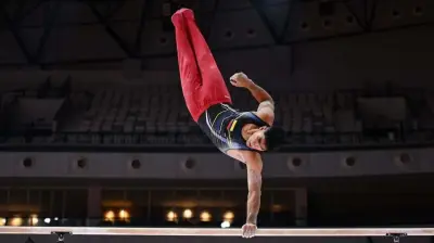 Ángel Barajas conquista plata en Copa del Mundo de Gimnasia en Alemania