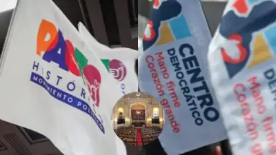 Partidos políticos superponen campañas legislativas y presidenciales en cierres bogotanos