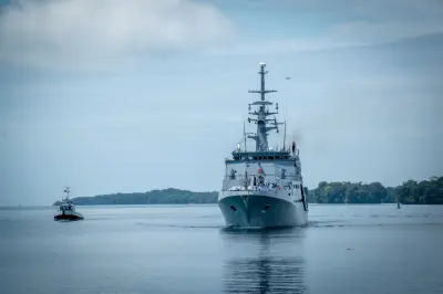 Patrullera ARC '20 de Julio' inicia operaciones estratégicas en el Pacífico colombiano