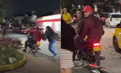 Periodista asaltado durante transmisión en vivo en Ibagué: intentaron agredirlo con navaja