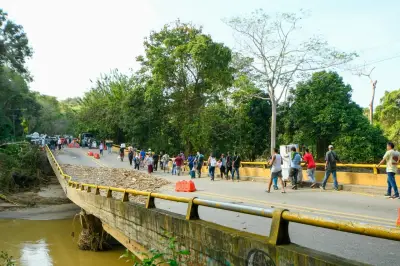 Personería alerta sobre riesgo electoral en Santa Marta por colapso de puente en río Mendihuaca