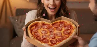 Pizza en forma de corazón: la innovación de Papa Johns para San Valentín en Colombia