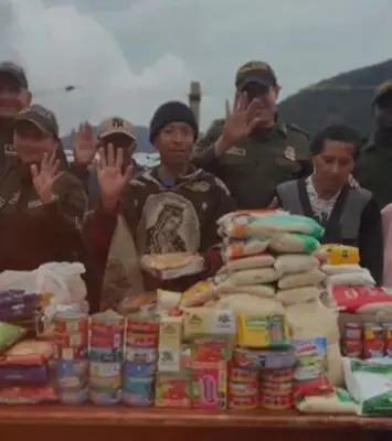 Policía de Nariño lleva ayuda humanitaria y esperanza a adultos mayores vulnerables