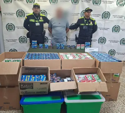 Policía incauta 1.700 cajas de medicamentos adulterados en Barranquilla