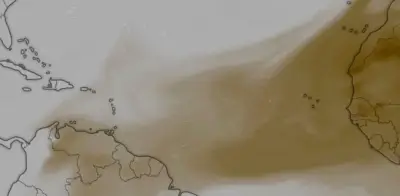 Polvo del Sahara y frente frío afectan Colombia: alertas de salud y agricultura